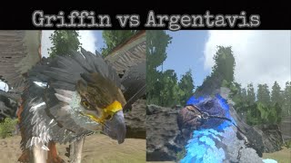 Griffin VS Argentavis A comparison by Kironas   ARK mobile Survivors guide E2 [upl. by Aelyk158]