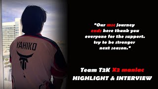 Epic T2K Esports Highlights amp Yahiko Interview  MSC 2024 Wild Card [upl. by Nauaj]