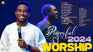 POWERFUL 2024 WORSHIP SONGS  MINISTER GUC NATHANIEL BASsEY  Worship Mixtape [upl. by Nauqel]