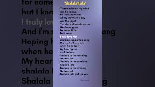 Shalala Lala Verse1 lyrics  Vengaboys lyrics shalalalala vengaboys [upl. by Lucita593]