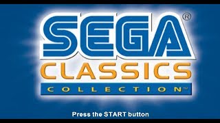 Sega Classics Collection ps2 gameplay [upl. by Vilma]