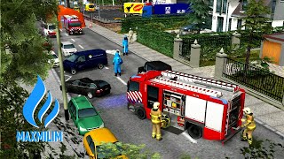 🚒 Brandweer van dienst en Atomunfall an Grundschule  Niederlande Emergency 4 [upl. by Olfe]