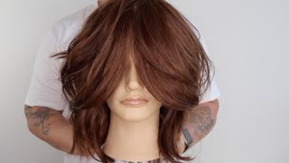 HOW TO CUT SQUARE LAYERS HAIRCUT TUTORIAL [upl. by Tombaugh]