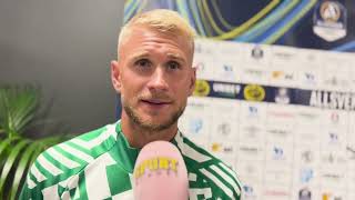 Simon Strand quotInte beredd på detquot Elfsborg  Hammarby [upl. by Aivan]