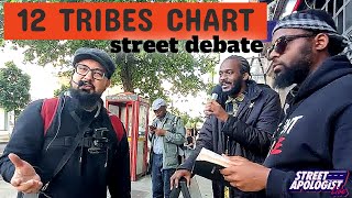 12 Tribes Israel Chart DEBATE in London [upl. by Jilly]