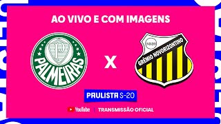 JOGO COMPLETO  PALMEIRAS X NOVORIZONTINO  2ª RODADA  SEGUNDA FASE  PAULISTA SUB20 2023 [upl. by Mathe]