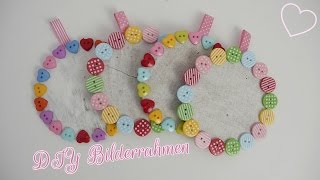 DIY  Bilderrahmen  schnell und einfach  tutorial [upl. by Mcquoid]