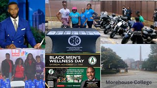 Morehouses Black Mens Wellness DayLine Dancing by the Electric Sliders in Motion SLDs BIG Member [upl. by Viradis]