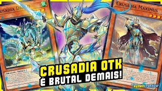 NOVO DECK CRUSADIA ATROPELOU O META  YuGiOh Duel Links 1944 [upl. by Ronen]