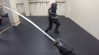 Expert Saber Sparring Lee Smith vs Richard Marsden [upl. by Ruon]