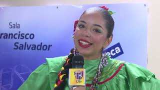 La danza folklórica cautiva a estudiantes de la UNAH [upl. by Rafaelof]