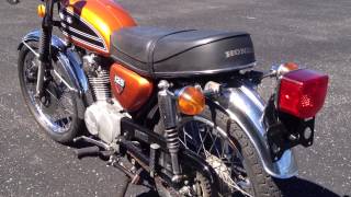 Vintage 1974 Honda CB125 CB125S 1500 Miles in Great Running Condition [upl. by Aztiray]