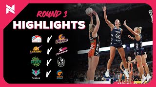 Suncorp Super Netball Highlights  Round 3 2023 [upl. by Dolloff368]