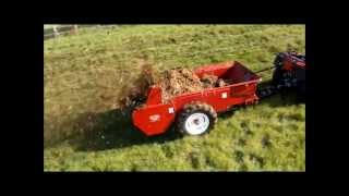 Millcreek 57 Ground Driven Manure Spreaderwmv [upl. by Ordnas]