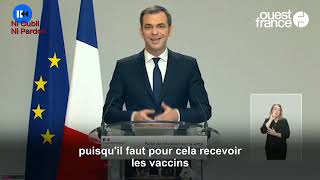 Olivier Véran  pass sanitaire renforcé et vaccination des 511 ans envisagée [upl. by Johst636]