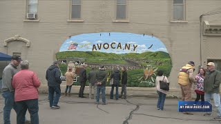 Mural showcases history of Avoca [upl. by Aidin]