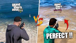 GTA 5 vs GTA Vice City Definitive Edition  Ultimate Comparison 🔥 [upl. by Rheba]