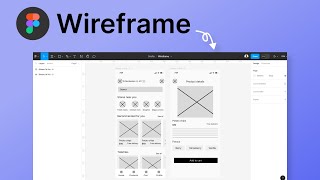 Figma UX tutorial for beginners  Wireframe [upl. by Lundberg]