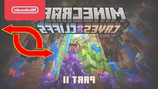 Minecraft Caves amp Cliffs Update Part II  Official Trailer REVERSED Nintend [upl. by Hewett]