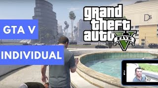 ▶️ROBANDO UN BANCO EN GTA 5 MODO INDIVIDUAL PART 1✅ [upl. by Esiuol]