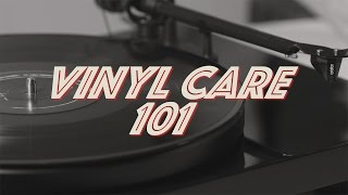 Vinyl Care 101  How to Clean Your Records Handle and Store Them [upl. by Irrek]