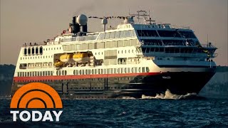 Norwegian cruise ship with 266 passengers loses ability to navigate [upl. by Malcah769]