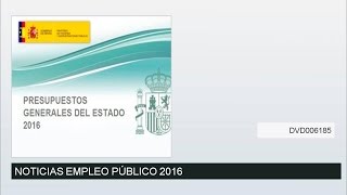 Oferta de Empleo Público 2016  MasterD [upl. by Nollie949]