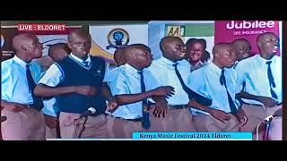 VIHIGA BOYS CHOIR PERFOMING A TRADITIONAL FOLK TUNE vuhingu vwangequot at the Kmf 2024 edition [upl. by Obe912]