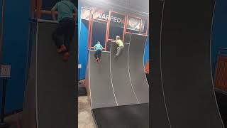 Warped Wall  nailed it the 1st time flipsandtricks [upl. by Leah401]