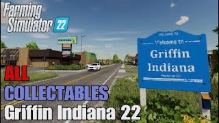 FS22 Griffin Indiana 22  Earn extra money  All 100 Collectables [upl. by Barren534]