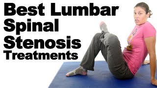 Top 5 Lumbar Spinal Stenosis Exercises amp Stretches  Ask Doctor Jo [upl. by Gibe]