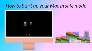 How To Start up your Mac in Safe Mode  Intel  Apple Silicon [upl. by Prebo985]