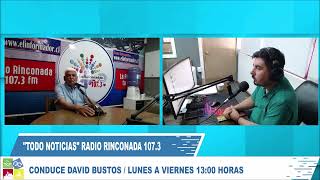 EN RADIO RINCONADA 1073 ENTREVISTA AL ALCALDE ELECTO JUAN GALDAMES CARMONA [upl. by Naehgem]