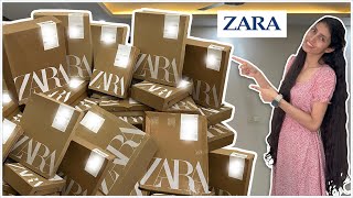 HUGE ZARA SHOPPING HAUL 2024  ZARA SALE 2024 [upl. by Delgado]