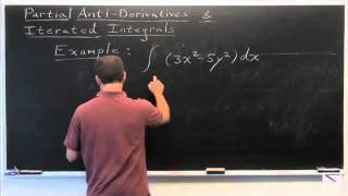 Worldwide Calculus Partial AntiDerivatives amp Iterated Integrals [upl. by Aihsyak]