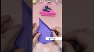 Origami Cake short shortsvideo origami origamieasy [upl. by Haropizt]