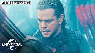 Taotie Attack The Great Wall  First Battle Scene  The Great Wall 2017 Movie Clip HD [upl. by Ahtikal]