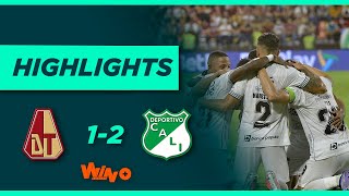 Tolima vs Cali Goles y highlights  Liga BetPlay Dimayor 2021II  Final  Vuelta [upl. by Norabal]