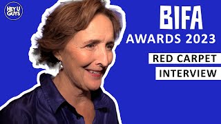 Fiona Shaw  2023 British Independent Film Awards BIFA Interview [upl. by Hekker]