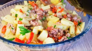 Bulgarian style Beef and Potato Moussaka [upl. by Lleruj]