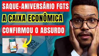 NÃO RETORNE PARA O SAQUERECISÃO DO FGTS SEM SABER DISSO SAQUEANIVERSÁRIO BLOQUEIA O FGTS [upl. by Adiesirb]