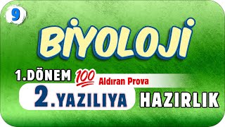 9Sınıf Biyoloji 1Dönem 2Yazılıya Hazırlık 📑 2023 [upl. by Ennylhsa194]