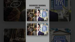 YouTube documentary thumbnail  photoshop tutorial designskills [upl. by Anahcra]