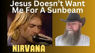 Nirvana  Jesus Doesnt Want Me For A Sunbeam Unplugged 1993 reaction commentary [upl. by Alverta]