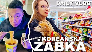 KOREAŃSKA ŻABKA Zaglądam do sklepu całodobowego w Korei DAILY VLOG i spacer po okolicy [upl. by Ginger]