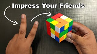 How To Solve Rubiks Cube With 2 Moves [upl. by Lambert]