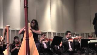 Ginastera Harp Concerto Op 25  Movement III  Lauren Hayes [upl. by Candyce]