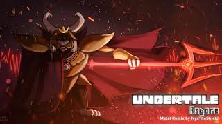 Undertale  ASGORE Metal Remix by NyxTheShield [upl. by Kinimod]