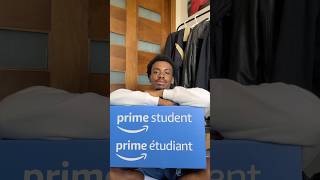 Unbox my prime student welcome box with me unboxing amazonprime fallsemester [upl. by Mota]