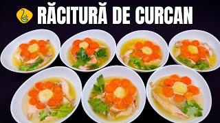 Piftie de curcan sau racitura de curcan  mai usor de digerat decat racitura de porc [upl. by Derej]